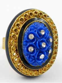 Kundan Finger Ring